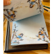 Iris Esther chickadees notepad a5