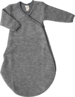 Lilano brushed woolen wrap around sleeping bag mauve