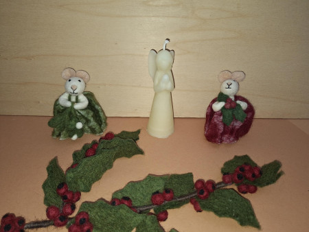 sirius beewax candle Angel