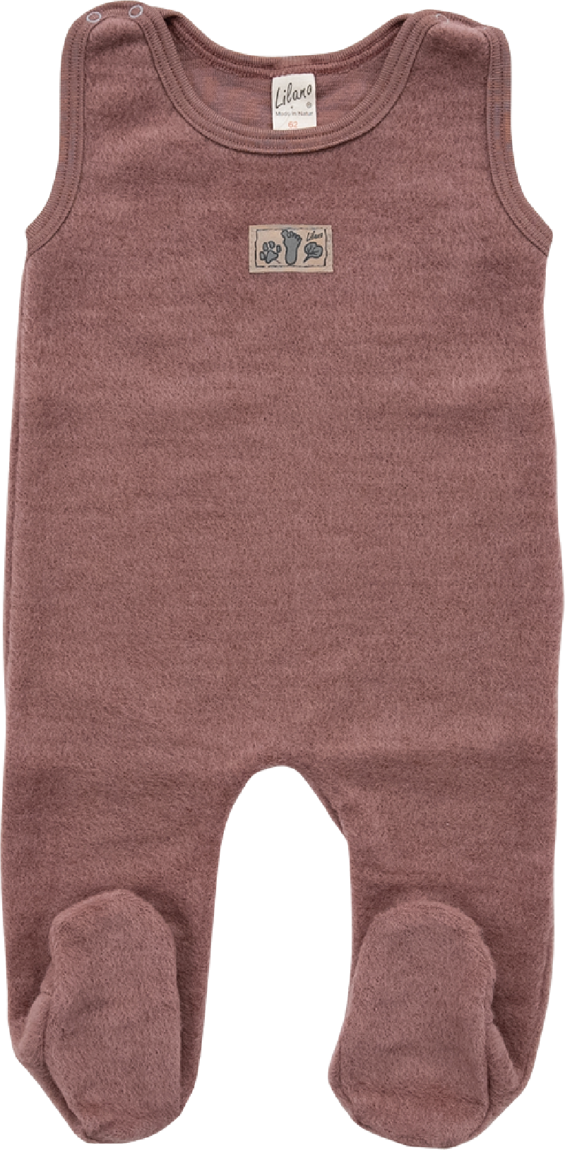 Lilano wool body with legs mauve