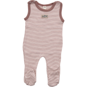 Lilano wool silk body with legs mauve striped