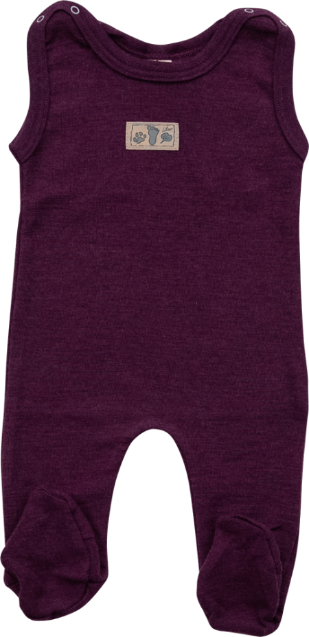 Lilano wool silk body with legs mauve