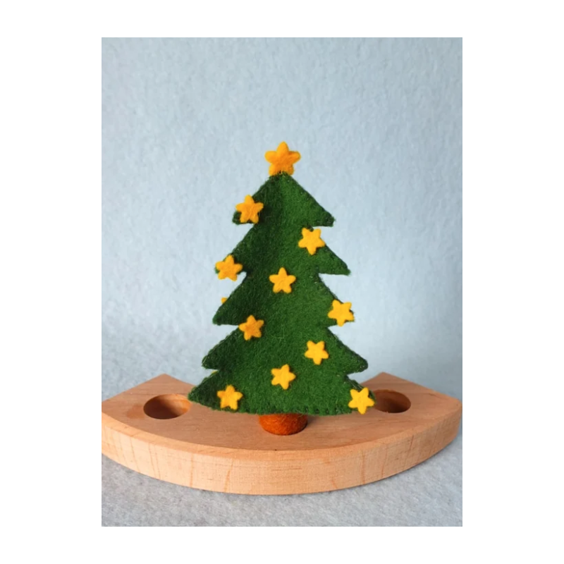 steker kerstboom  (Atelier Pippilotta)