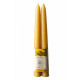 Dipam set of two bee wax candle2,2*20cm 9 burning hours