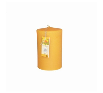Dipam bijenwas stompkaars met structuur 7,8 x 11 cm 48 branduren Dipam bijenwas stompkaars met structuur 7,8 x 11 cm 48 branduren