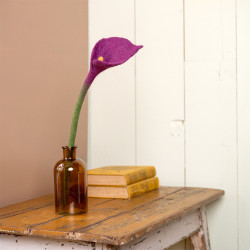 Sjaal met Verhaal calla purple