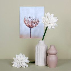 Sjaal met Verhaal gerbera oudroze