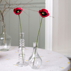 Sjaal met Verhaal klaproos