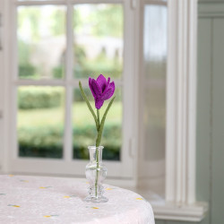 Sjaal met Verhaal krokus roze