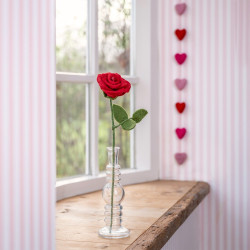 Sjaal met Verhaal rose red