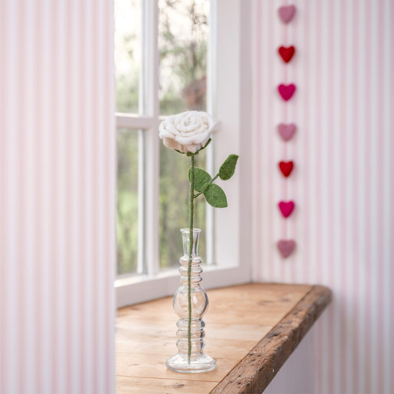 Sjaal met Verhaal rose red