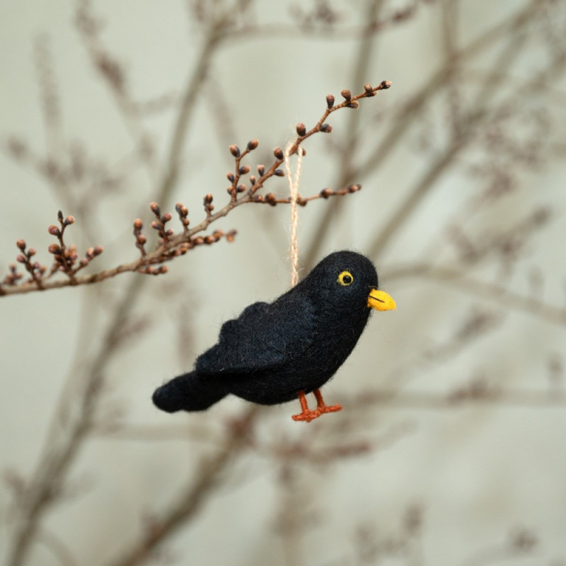 Sjaal met verhaal hanger dwergpapagaai