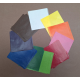 Vliegerpapier 500 blaadjes  in 10 verschillende kleuren diverse maten