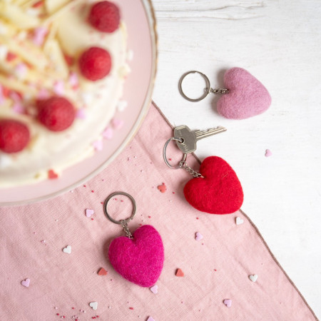 Sjaal met Verhaal sleutelhanger hart