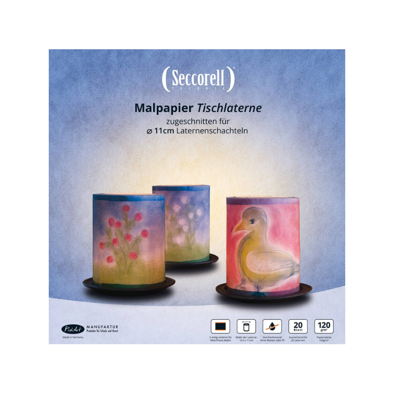 Seccorell blok om zelf lantaarns mee te maken