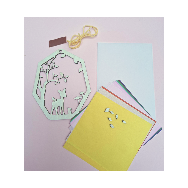 Kleine Knoest Sinterklaas window hanger diy set