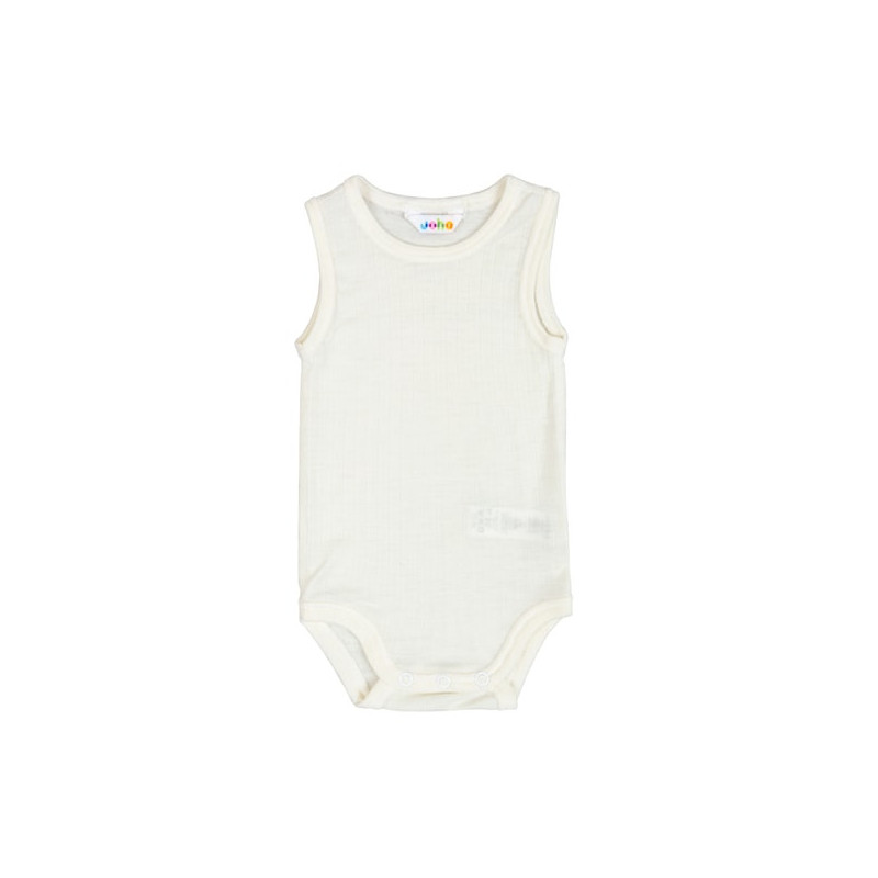 Joha merinowollen mouwloze romper navy (62887)