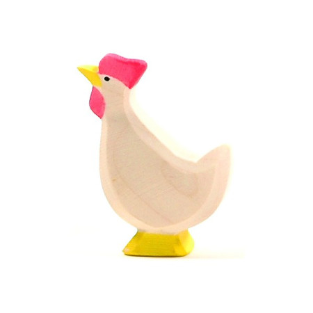 Ostheimer kip kop omhoog wit (13113)