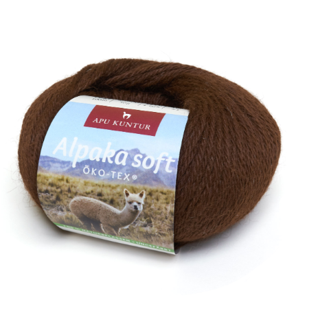 Apu Kuntur alpaca wol lichtbruin