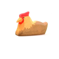 Ostheimer liggende kip bruin (13122)