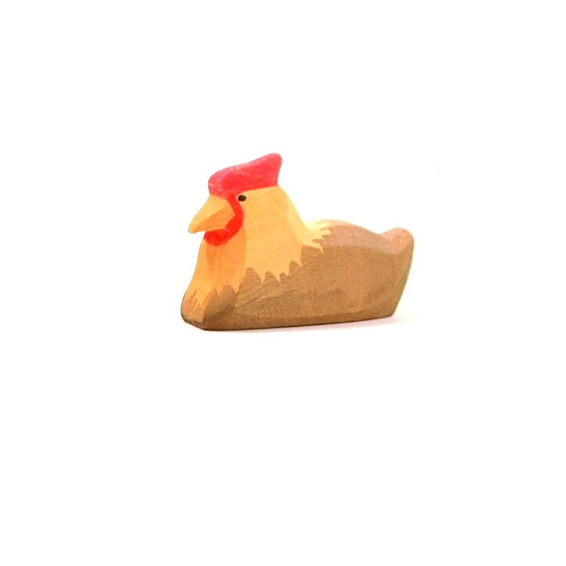 Ostheimer liggende kip bruin (13122)