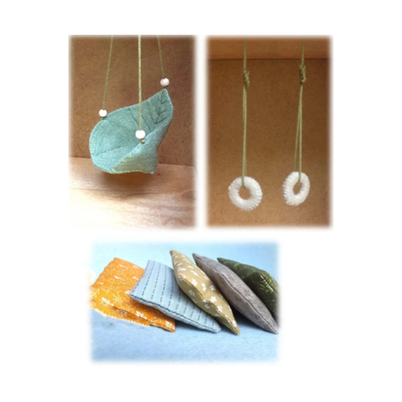 Atelier Pippilotta poppenhuis mandje, beer, voorraadpotten en pan