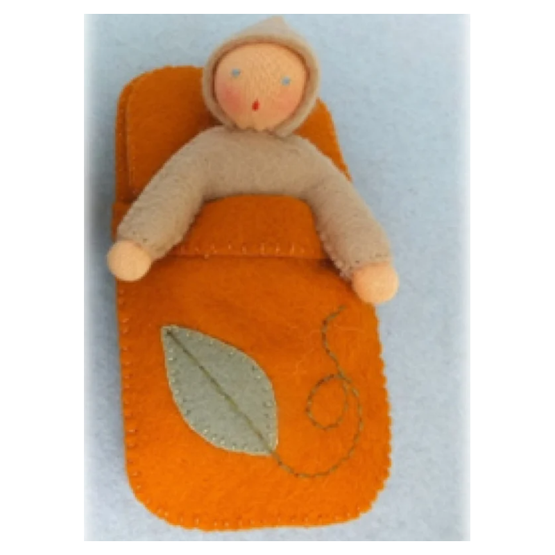 Atelier Pippilotta poppenhuis mandje, beer, voorraadpotten en pan