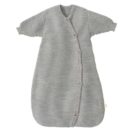 Disana wollen slaapzak lange mouw naturel