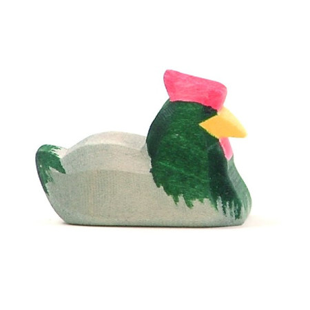 Ostheimer kip liggend donker (13142)