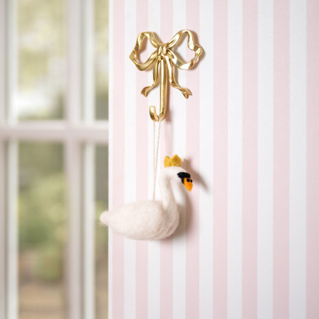 Sjaal met Verhaal hanger Zwanenmeer zwaan