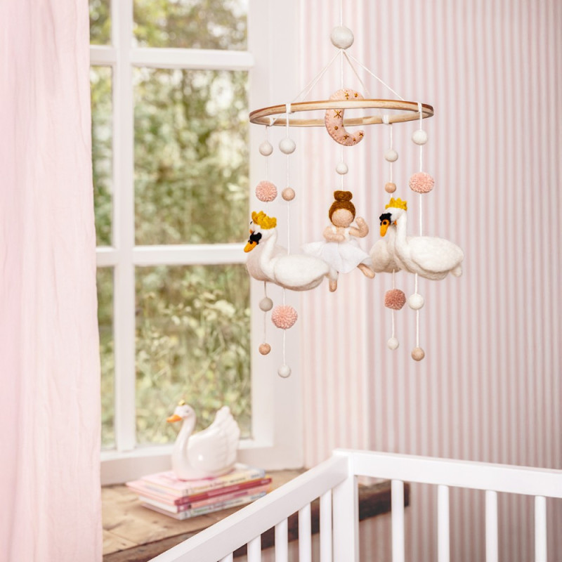 Sjaal met Verhaal mobiel Zwanenmeer