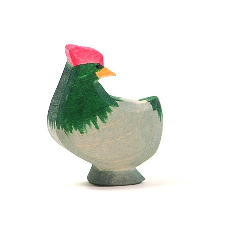 Ostheimer achteromkijkende kip donker (13143)