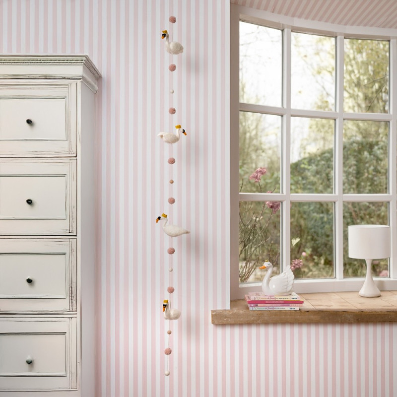 Sjaal met Verhaal viltslinger Zwanenmeer