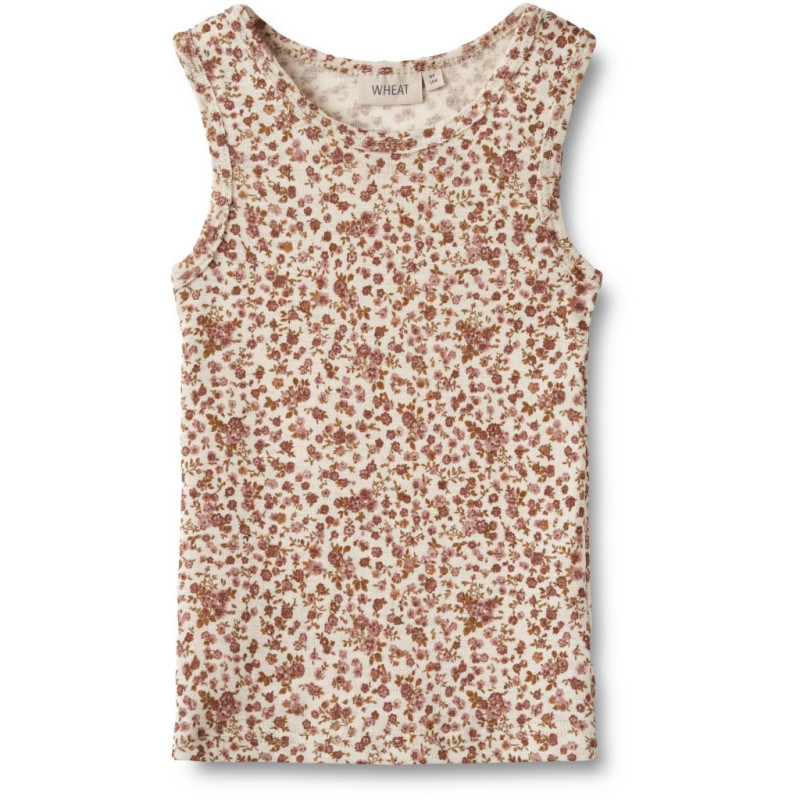 Wheat wollen hemd bloemetjes