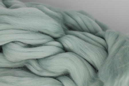 Duitse merinolontwol zeegroen