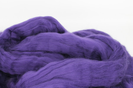 Duitse merinolontwol donkerpaars