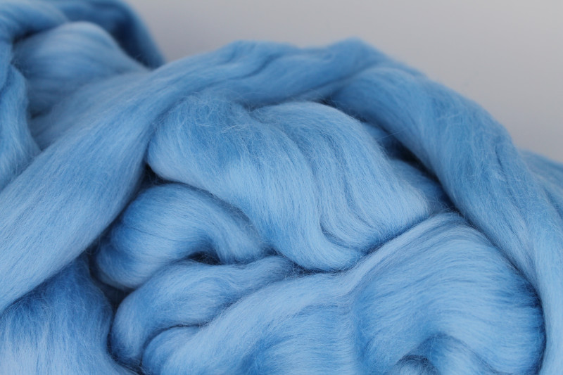 Duitse merinolontwol middenblauw