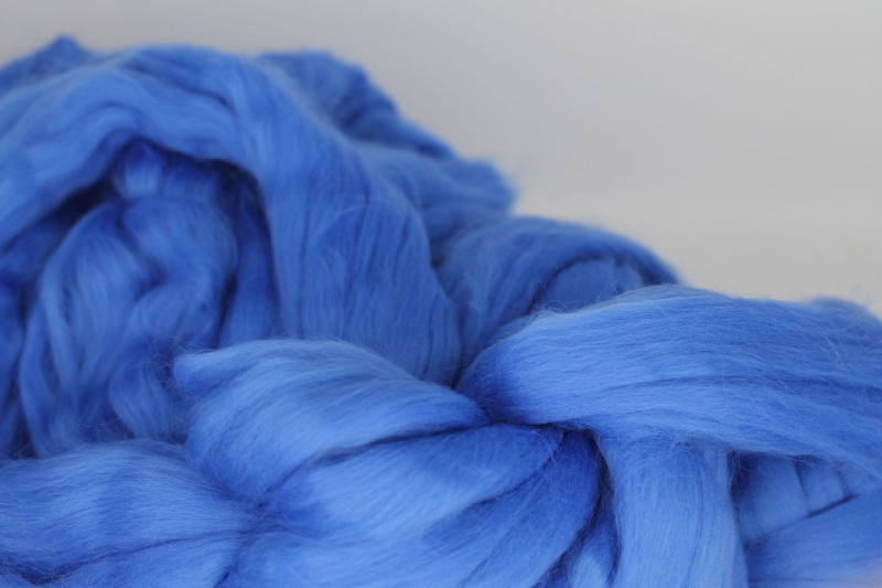 Duitse merinolontwol middenblauw