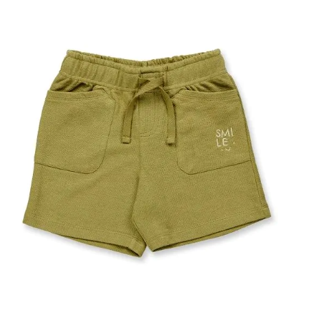 Sense Organics korte broek olijf