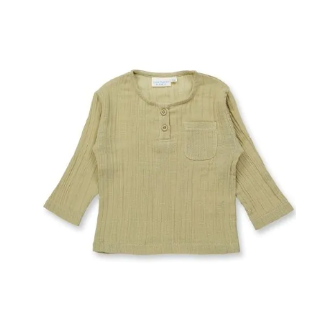 Sense Organics Tshirt bloemen karamel Dora