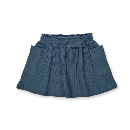 Sense Organics muslin rok blauwgrijs Gunda