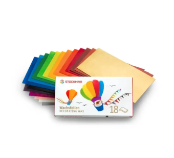 Stockmar Decorating Wax 20x10 cm/7.87x3.94 inch - 18 colours