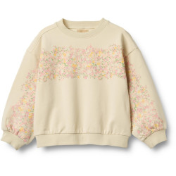 Wheat katoenen sweatshirt met bloemetjes Eliza