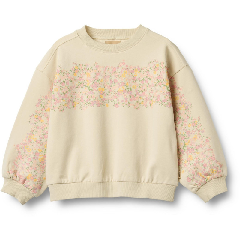 Wheat katoenen sweatshirt met bloemetjes Eliza