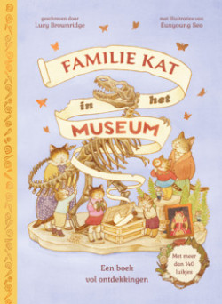 Familie kat in het museum (Lucy Brownridge)