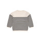 Copenhagen Colors katoenen schipperstrui creme navy sailor