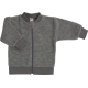 Lilano wolplush frottee vest mauve