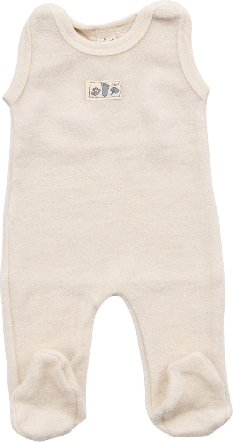 Lilano softly rubbed woolen body with legs natural