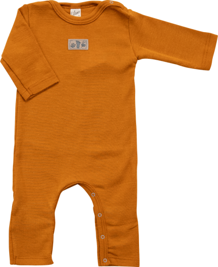 Lilano wool silk jumpsuit Curry