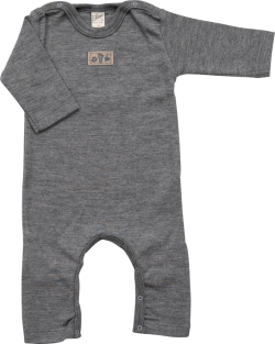 Lilano wolzijde jumpsuit met omslag Grijs